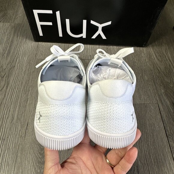 Flux Adapt Trainer Barefoot Triple White Knit White Sole ATWW-0010 Men 9 Wome 10 main image 7